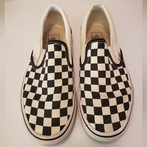 Vans Checkerboard Slip-Ons